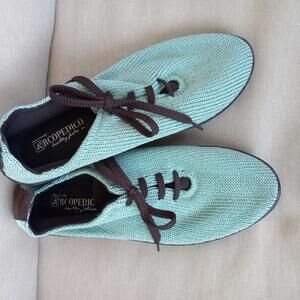 Arcopedico LS Mint Green Knit Sneakers Women's Size 41 EU 9.5 US